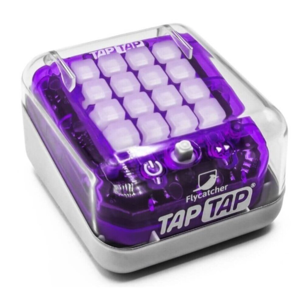 TapTap® Mini Smart Fidget Toy Electronic Game from Flycatcher Toys, Purple